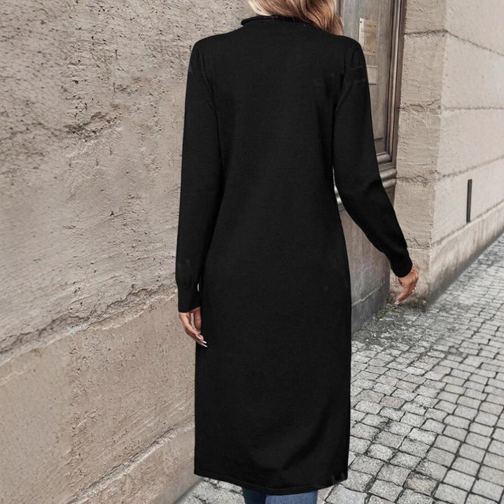 Juliet | Womens Long Sleeve Tunic Top Black