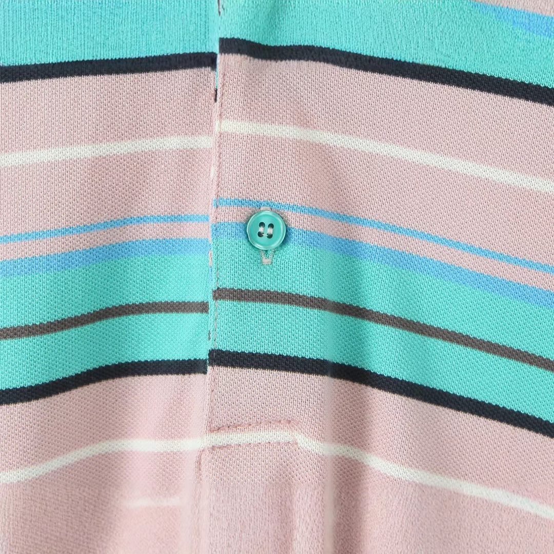 Zara | Long Sleeve Striped Polo Shirt
