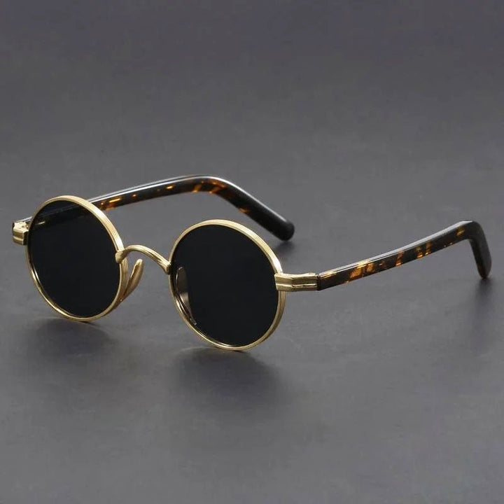 Parker | Retro Round Mens Sunglasses