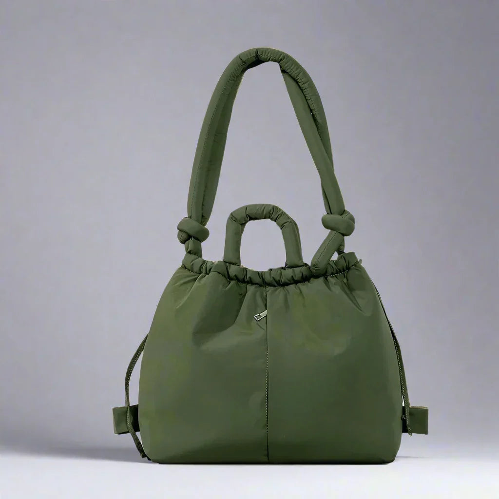 Phoebe | Quilted Puffer Tote Bag for Women