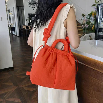 Phoebe | Quilted Puffer Tote Bag for Women