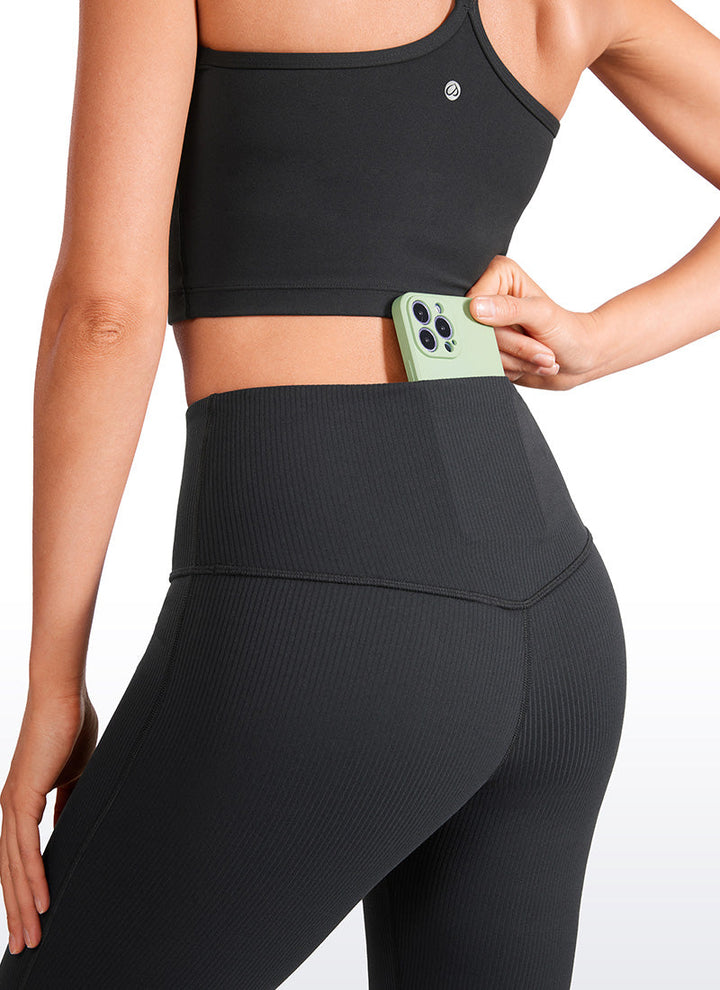 Sienna | Womens High Waist Flare Leggings