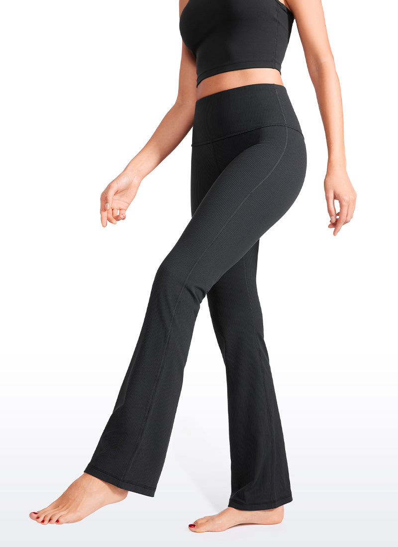 Sienna | Womens High Waist Flare Leggings