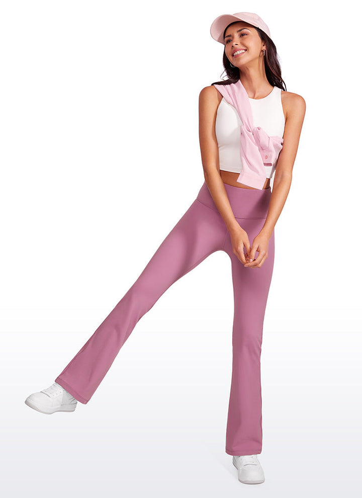 Sienna | Womens High Waist Flare Leggings