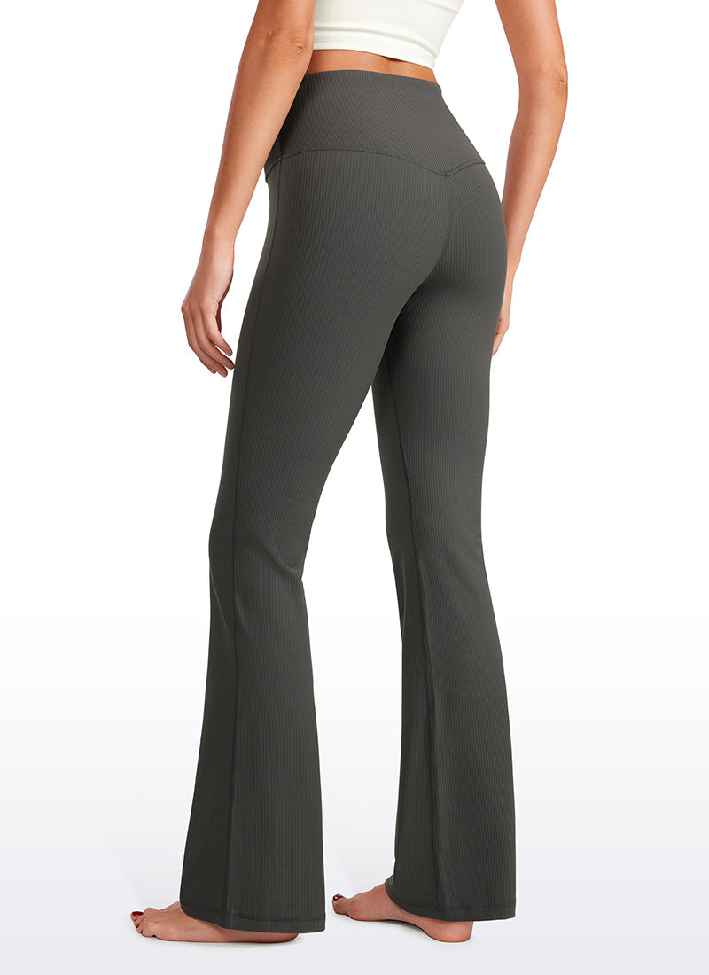 Sienna | Womens High Waist Flare Leggings