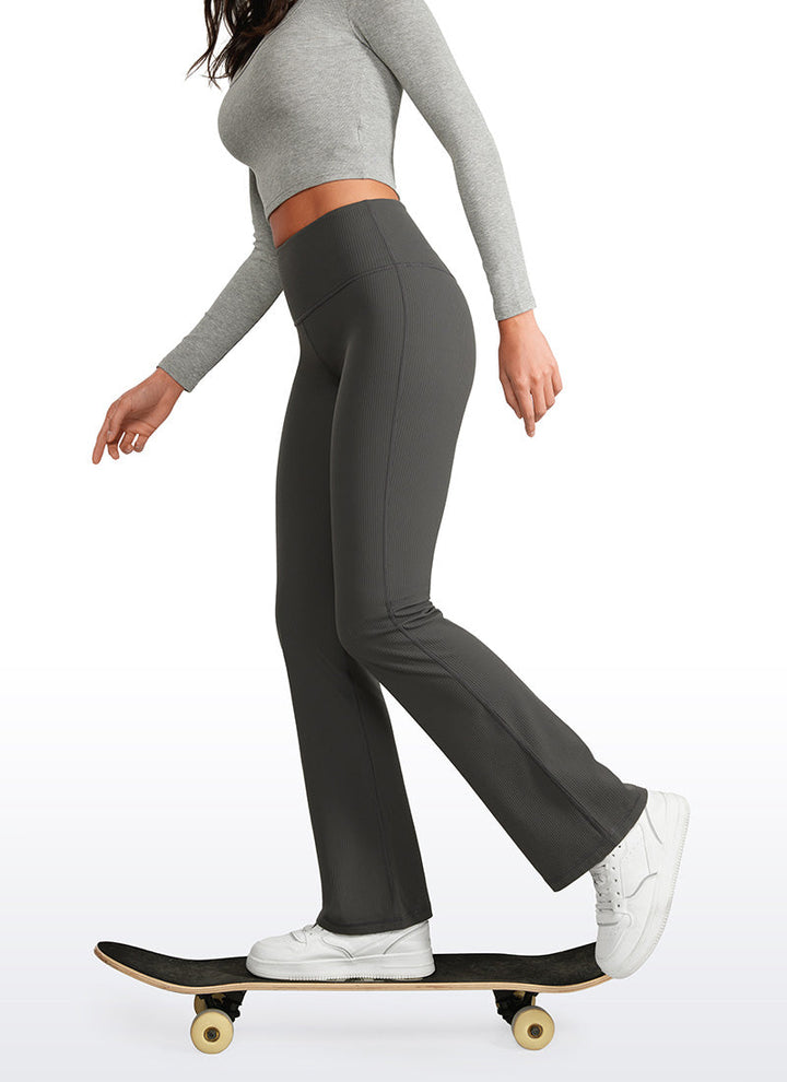 Sienna | Womens High Waist Flare Leggings