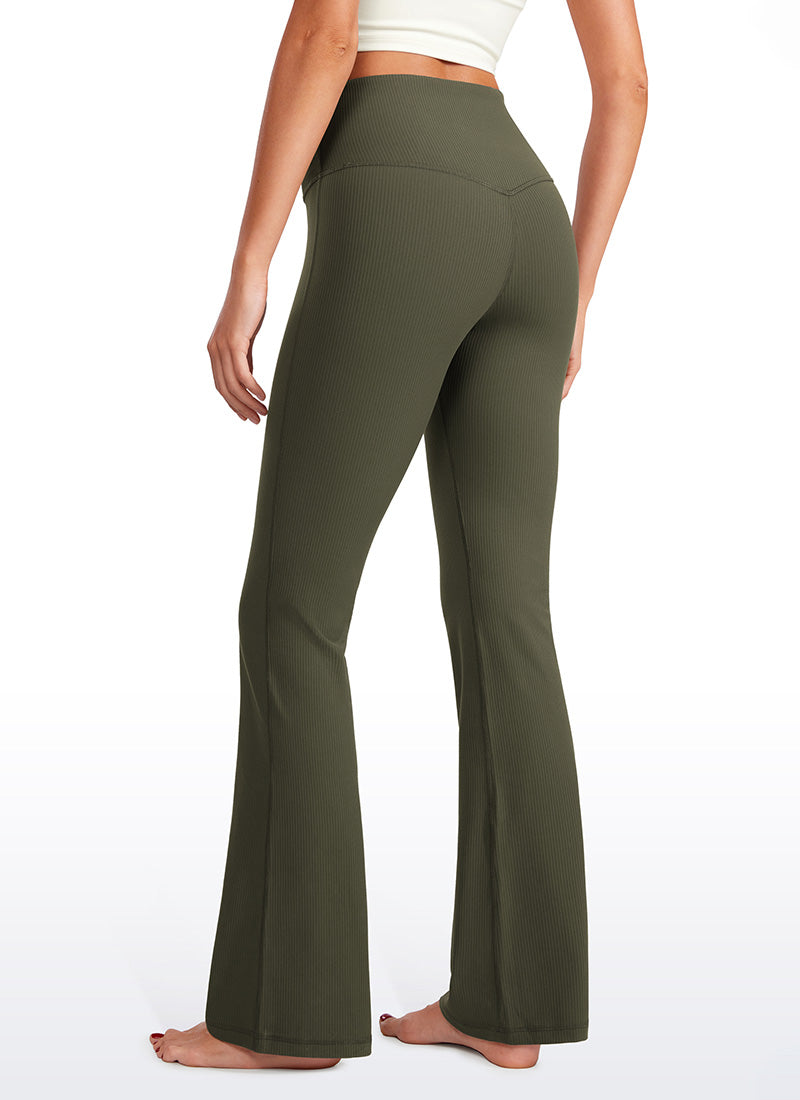 Sienna | Womens High Waist Flare Leggings