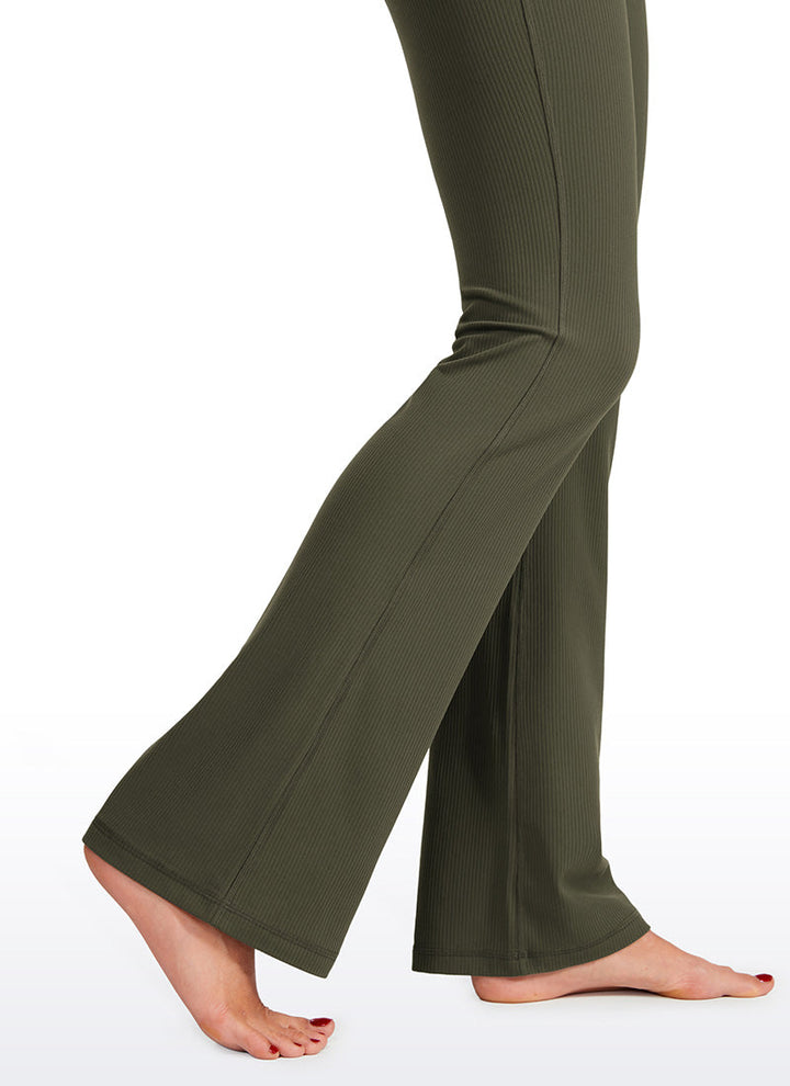 Sienna | Womens High Waist Flare Leggings