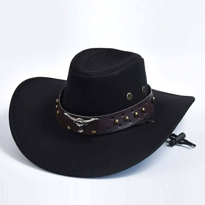 Rowan | Wide Brim Western Cowboy Hat