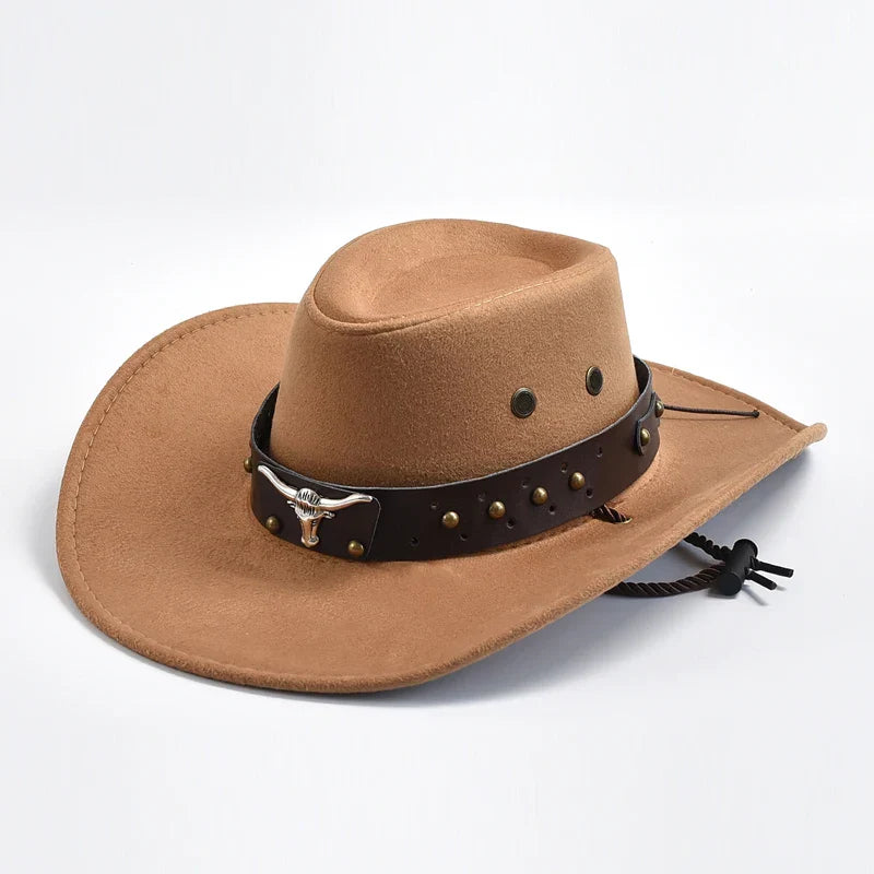Rowan | Wide Brim Western Cowboy Hat