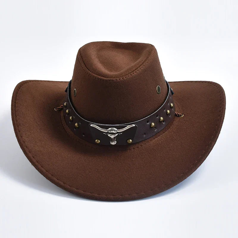 Rowan | Wide Brim Western Cowboy Hat