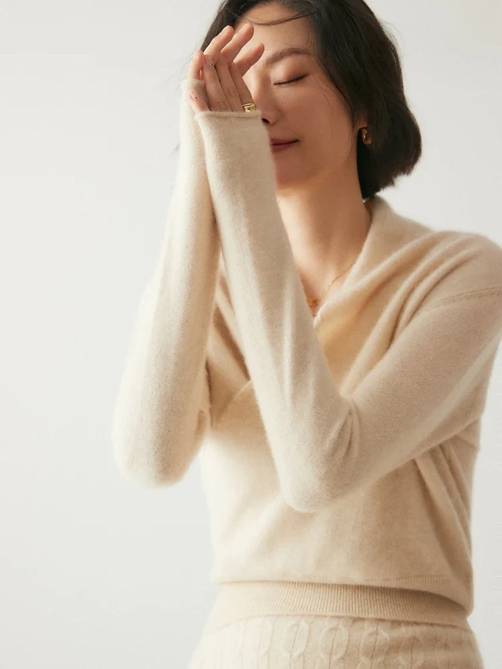 Madison | Womens Wrap Sweater Long Sleeve V-Neck