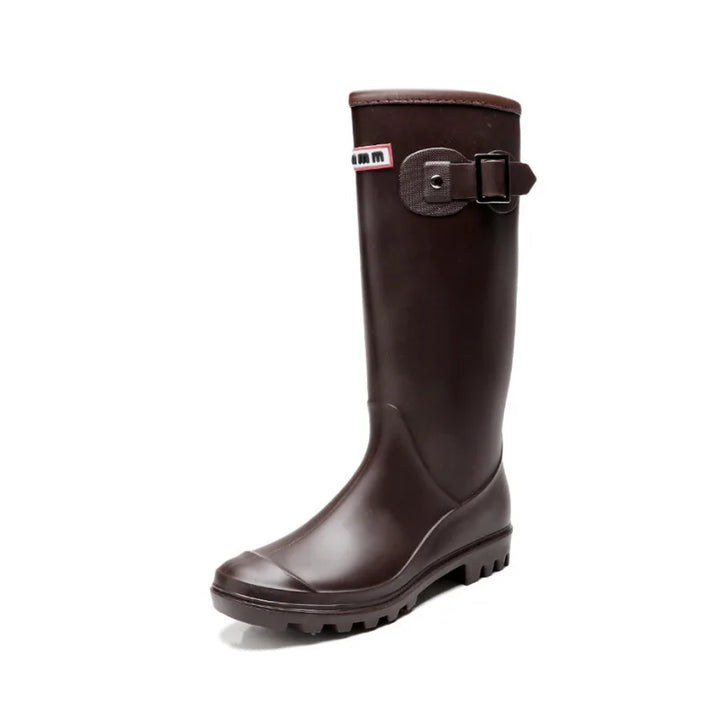 Cameron | Knee High Rubber Rain Boots