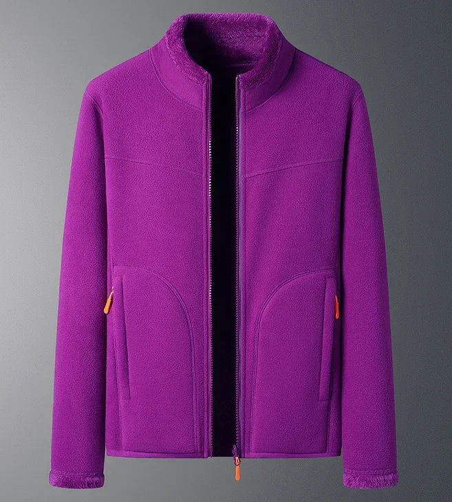 Womens fleece full-zip jacket, view 6