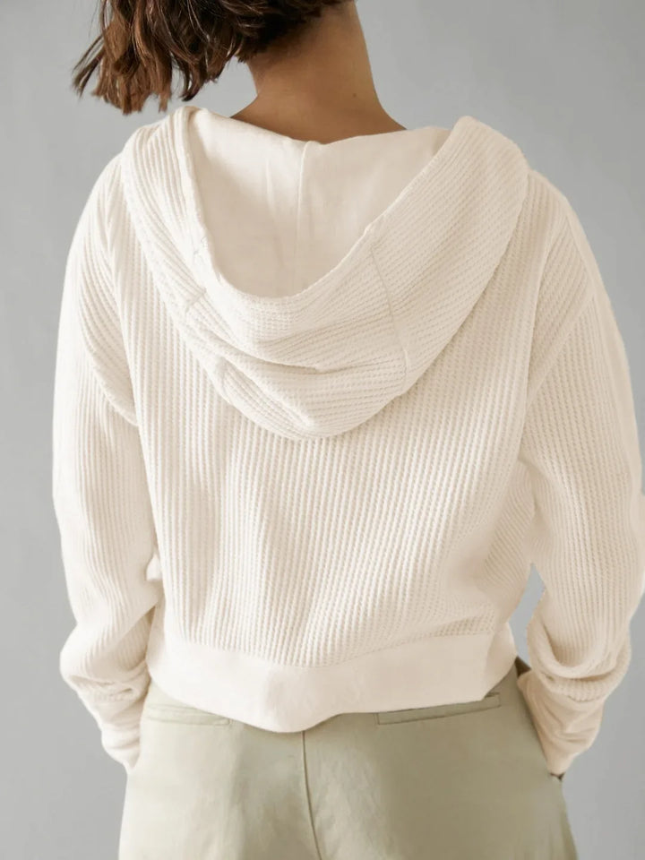 Greta | Relaxed Zip Hooded Jacket