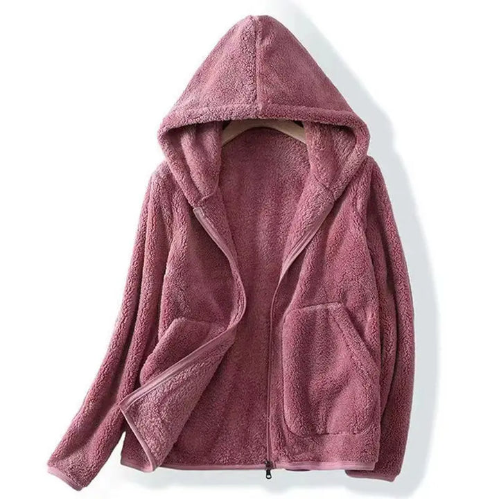 Sutton | Relaxed Fleece Zip Hooded Jacket