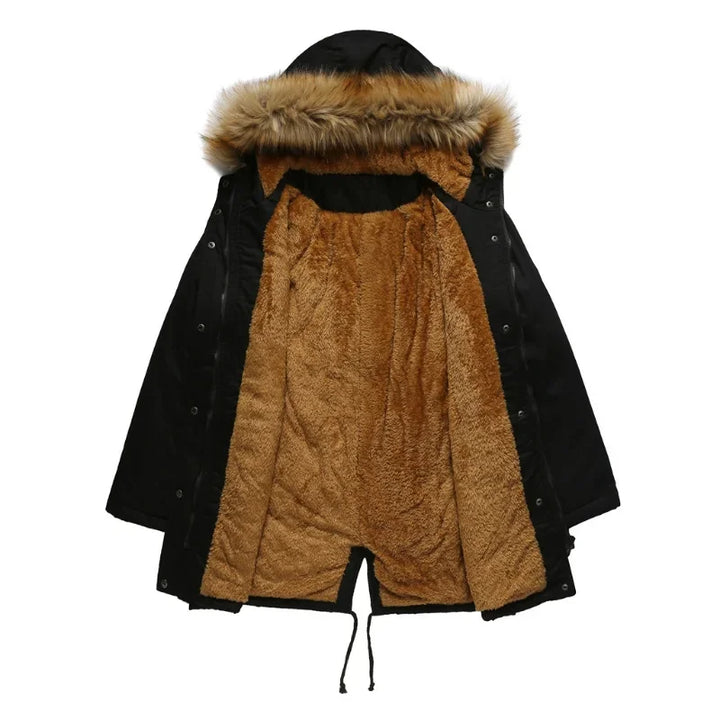 Brynn | Hooded Parka with Faux Fur Trim