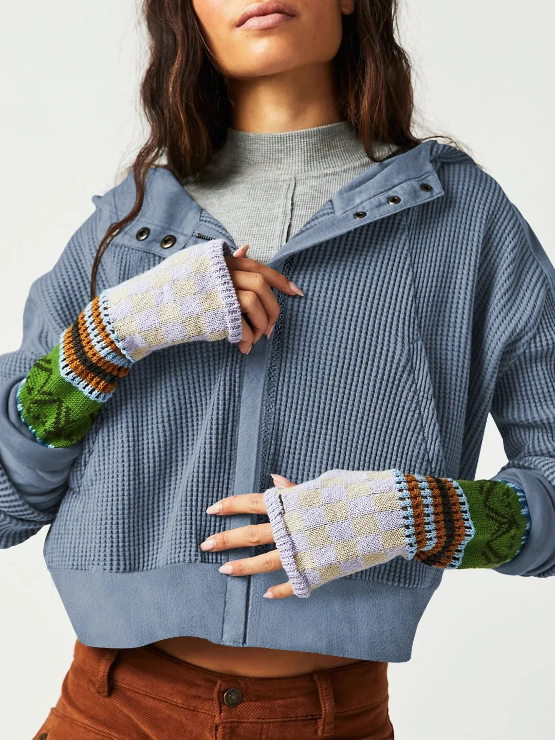 Greta | Relaxed Zip Hooded Jacket