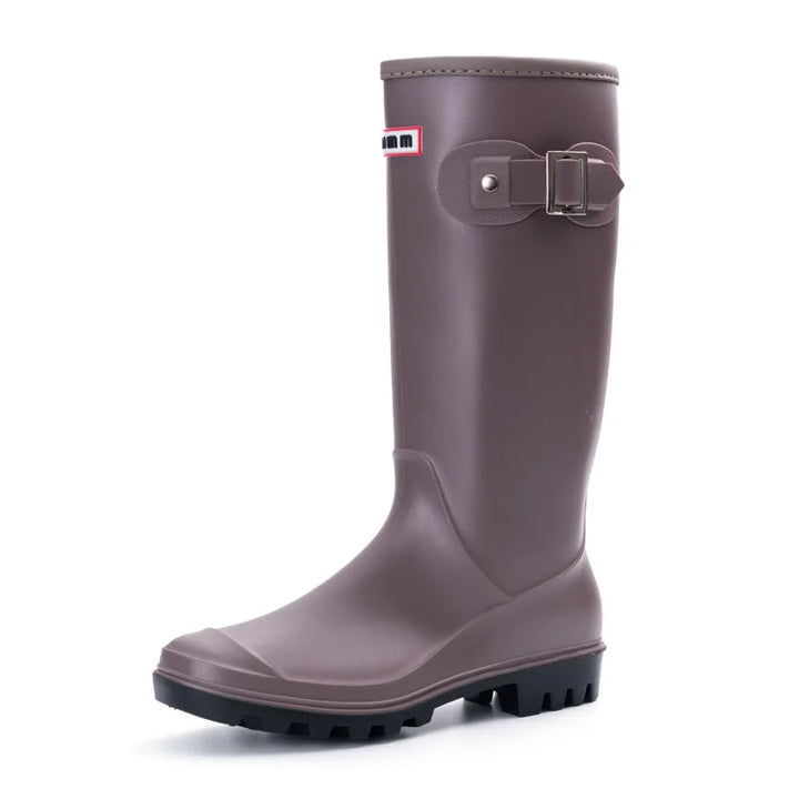 Cameron | Knee High Rubber Rain Boots