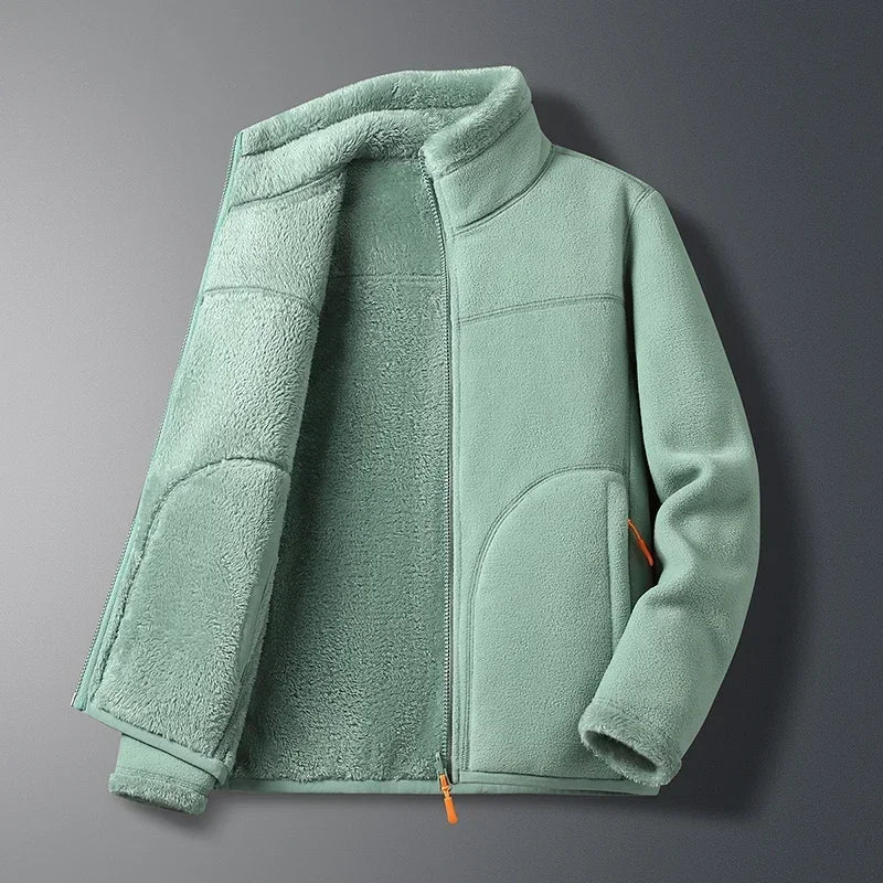 Womens fleece full-zip jacket, view 9