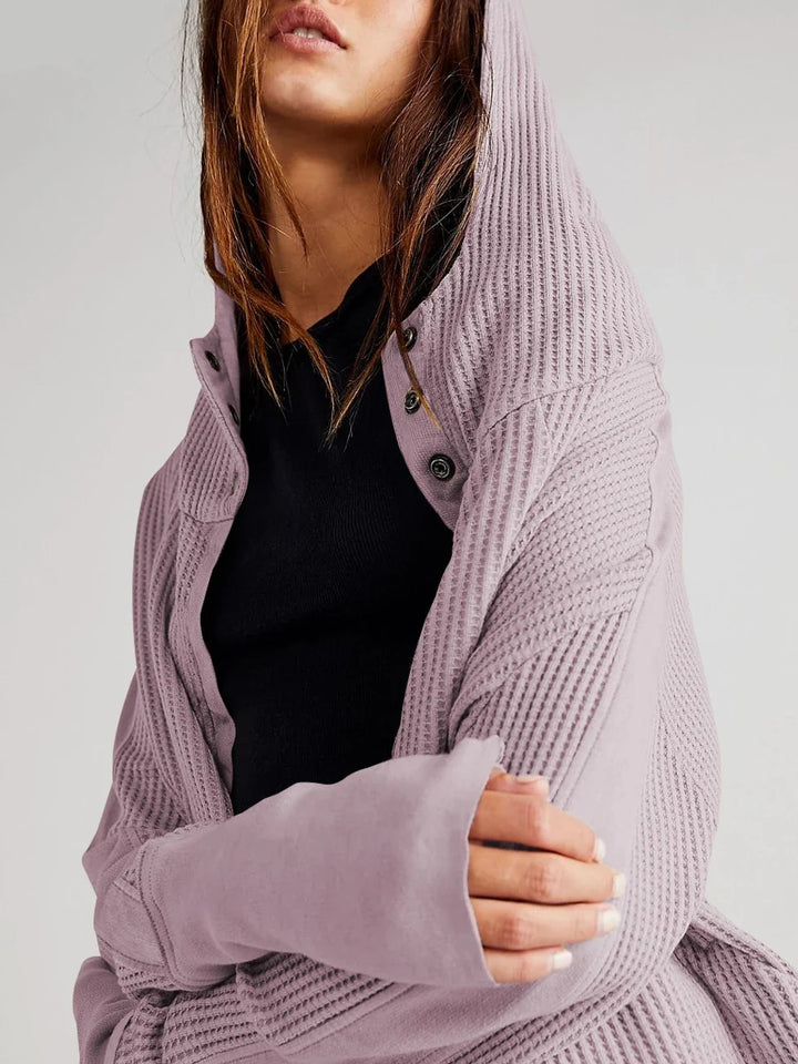 Greta | Relaxed Zip Hooded Jacket