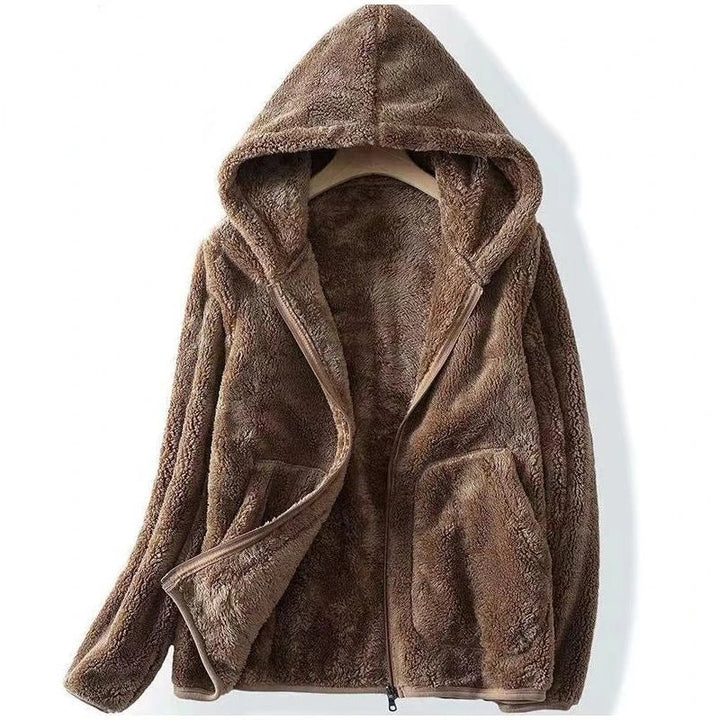 Sutton | Relaxed Fleece Zip Hooded Jacket