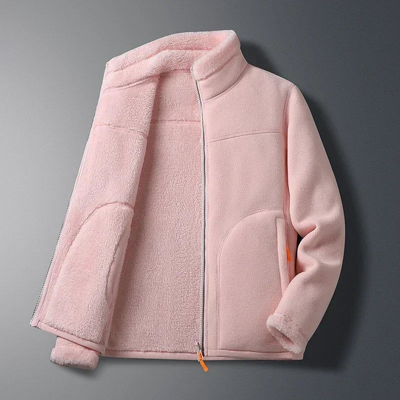 Womens fleece full-zip jacket, view 8
