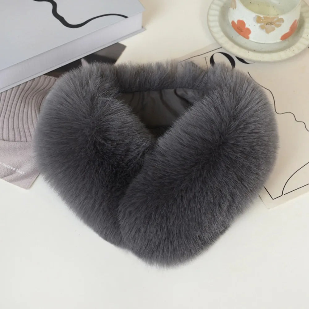 Rowan | Soft Plush Winter Neck Accessory Collar