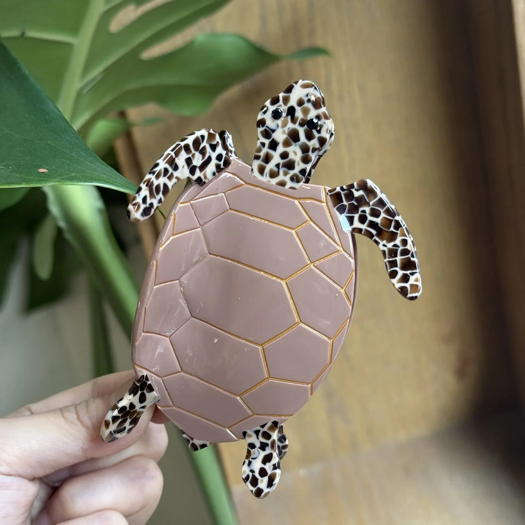 Finley | Ceramic Sea Turtle Decorative Sculpture