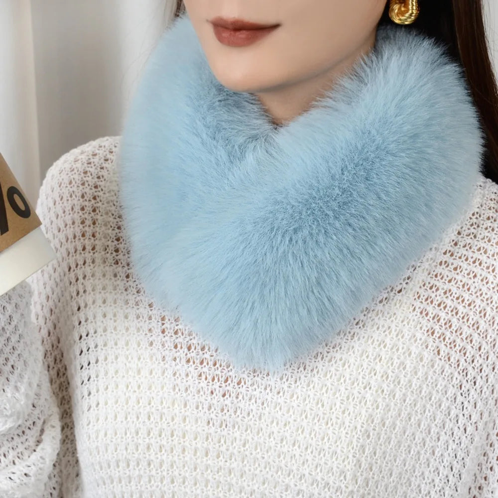Rowan | Soft Plush Winter Neck Accessory Collar