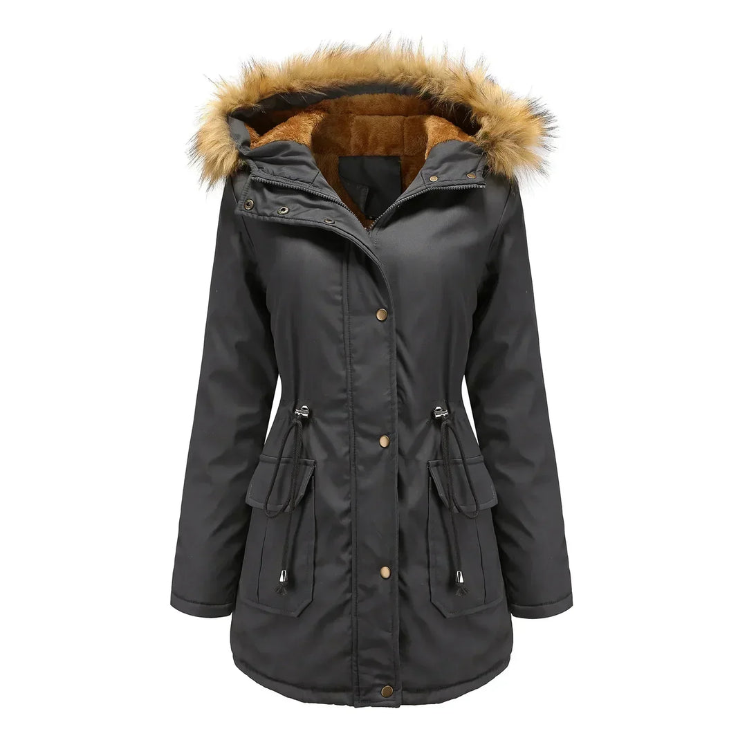 Brynn | Hooded Parka with Faux Fur Trim