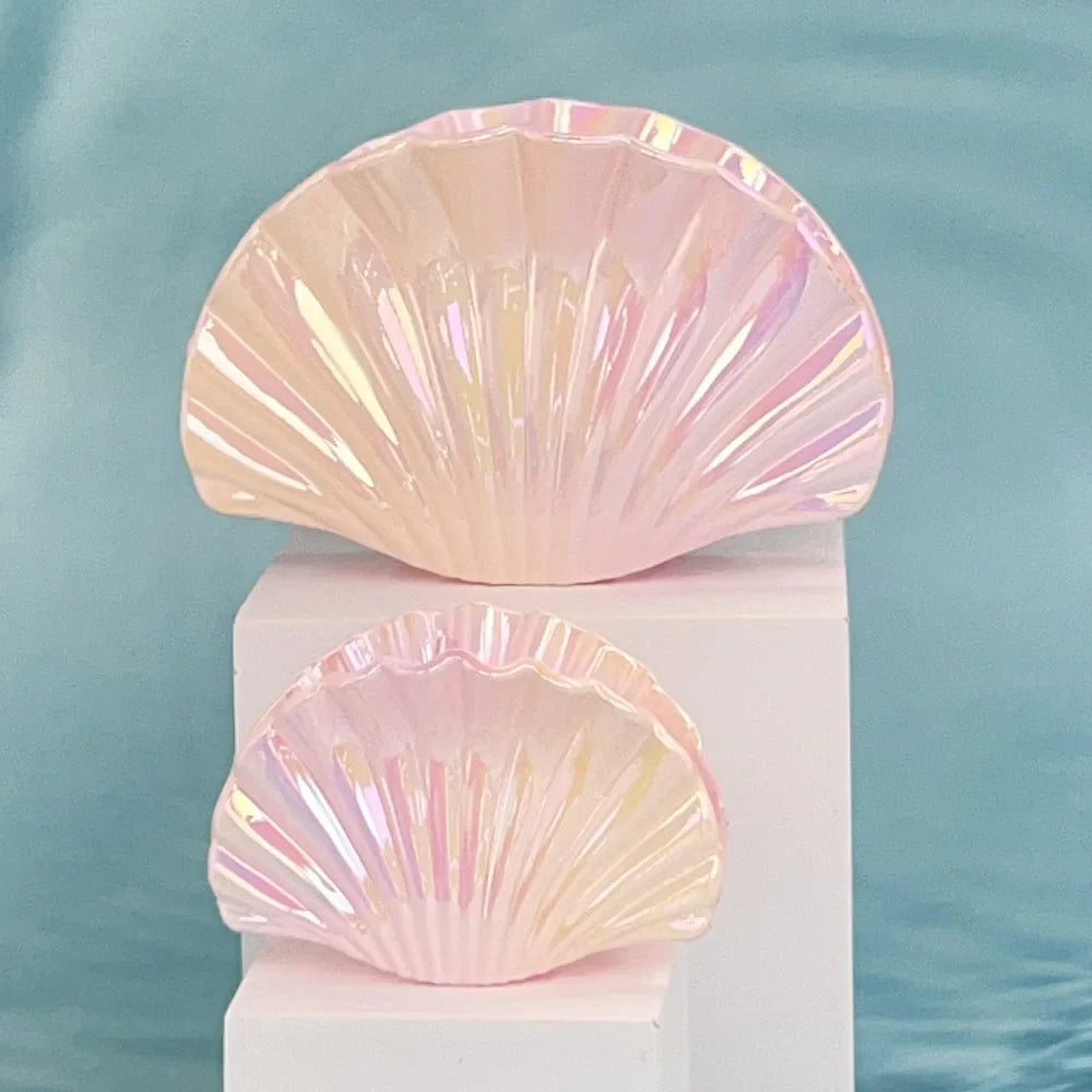 Emery | Iridescent Decorative Shell Tray