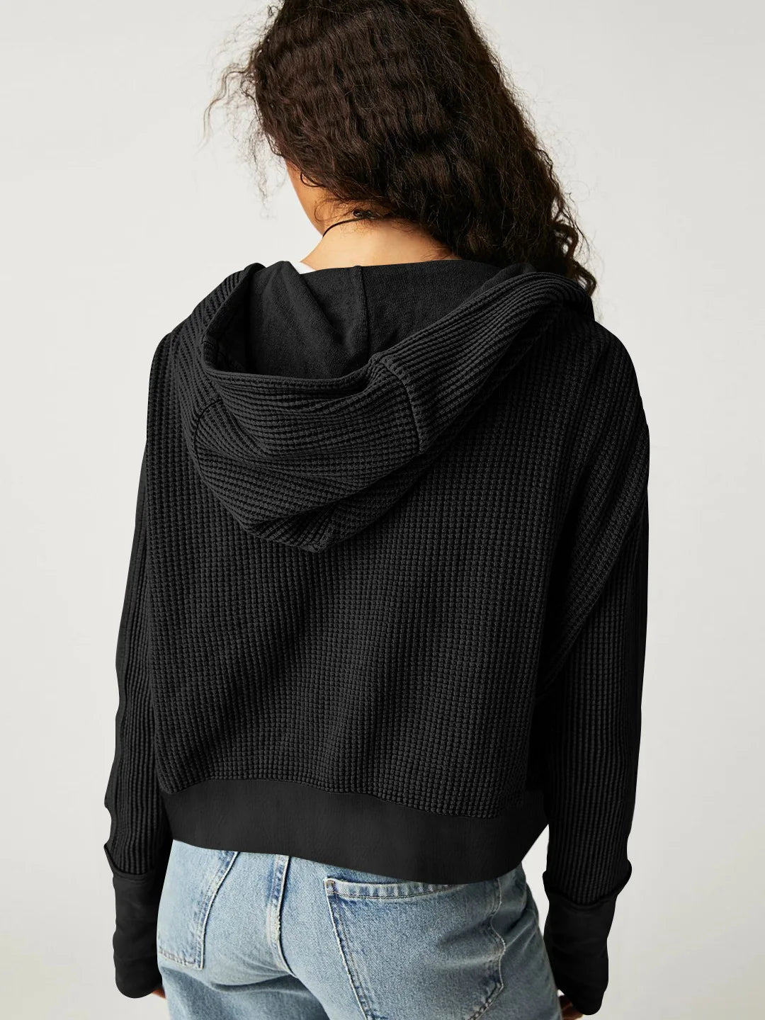 Greta | Relaxed Zip Hooded Jacket
