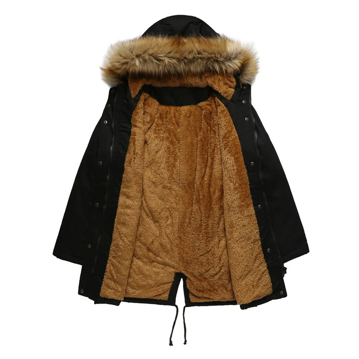 Brynn | Hooded Parka with Faux Fur Trim