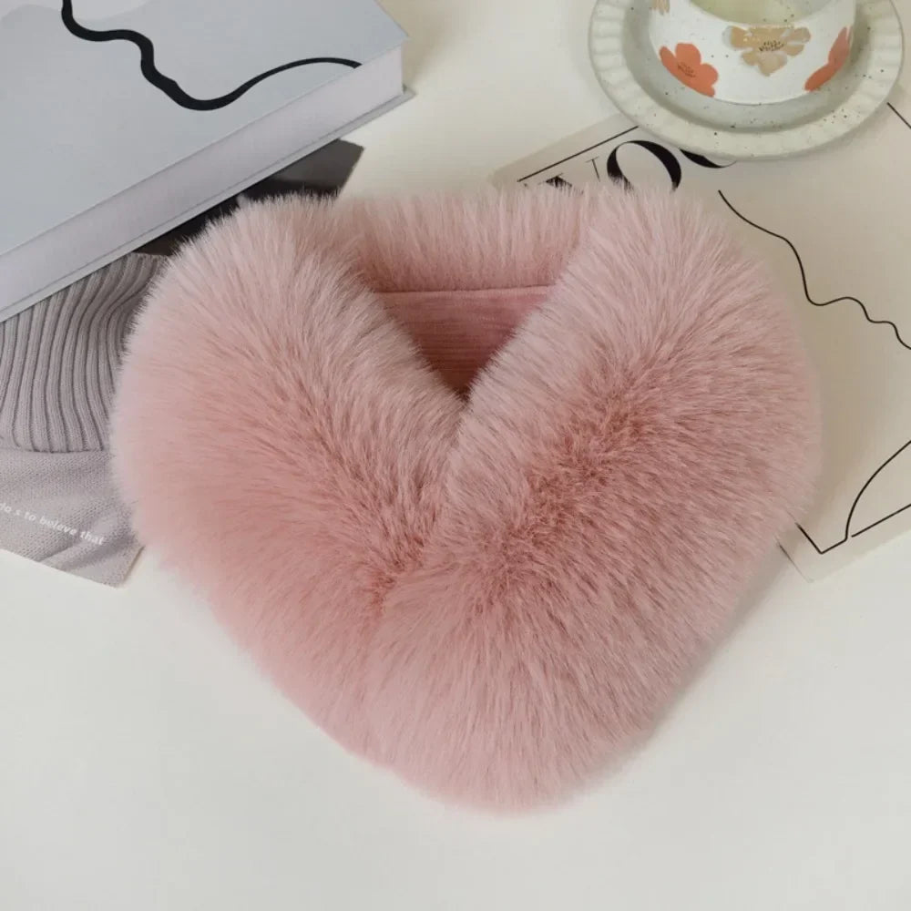 Rowan | Soft Plush Winter Neck Accessory Collar