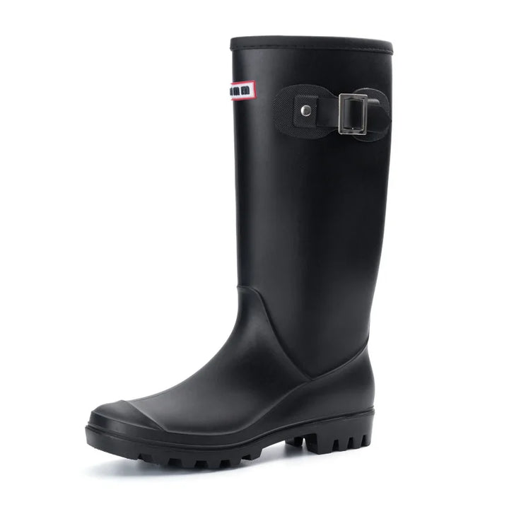 Cameron | Knee High Rubber Rain Boots