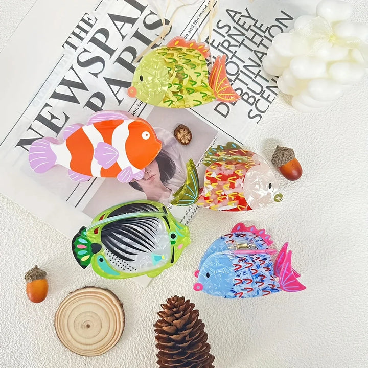 Savannah | Clownfish Hairclip