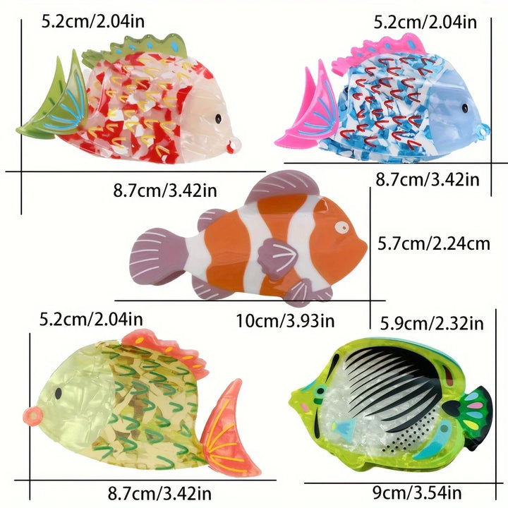 Savannah | Clownfish Hairclip