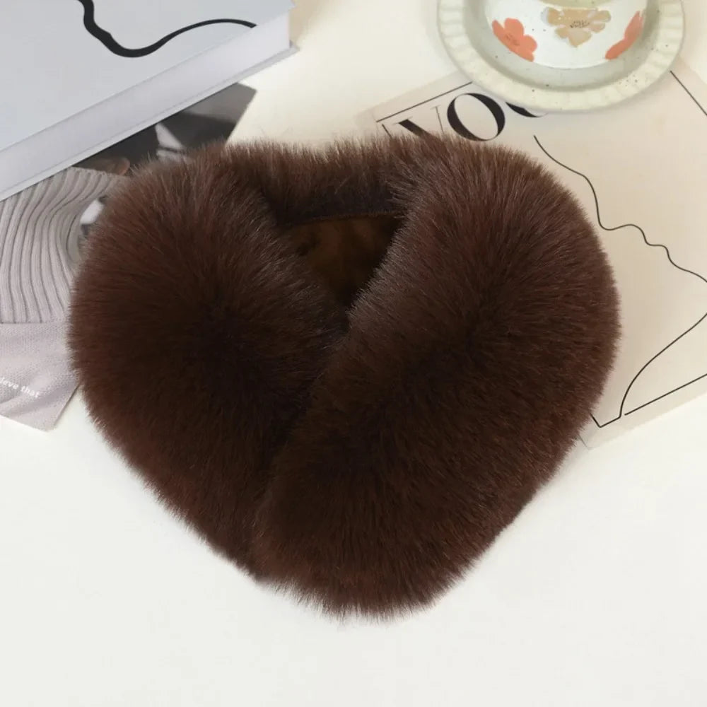 Rowan | Soft Plush Winter Neck Accessory Collar