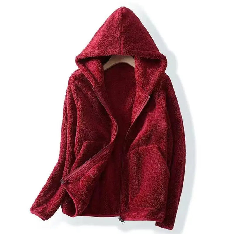 Sutton | Relaxed Fleece Zip Hooded Jacket
