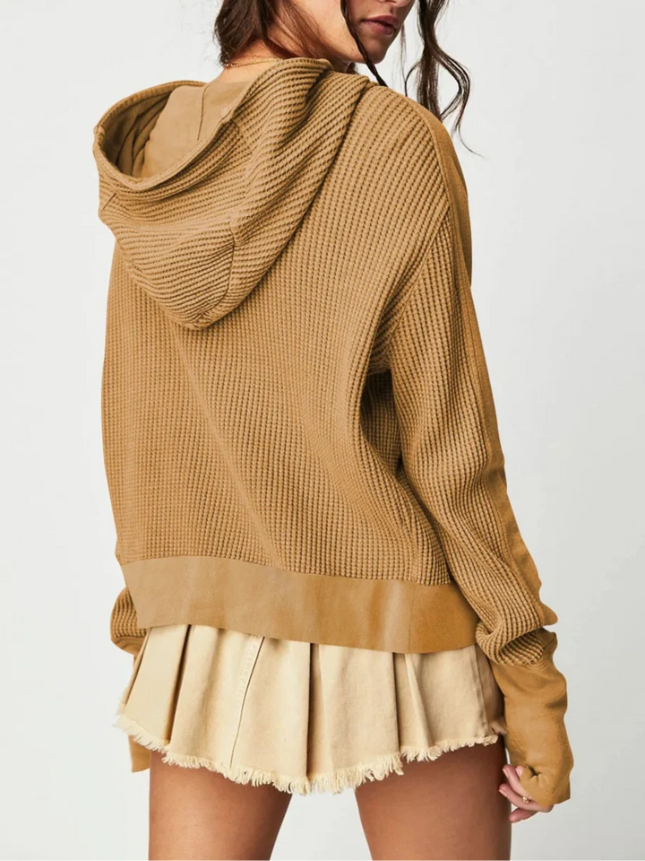 Greta | Relaxed Zip Hooded Jacket