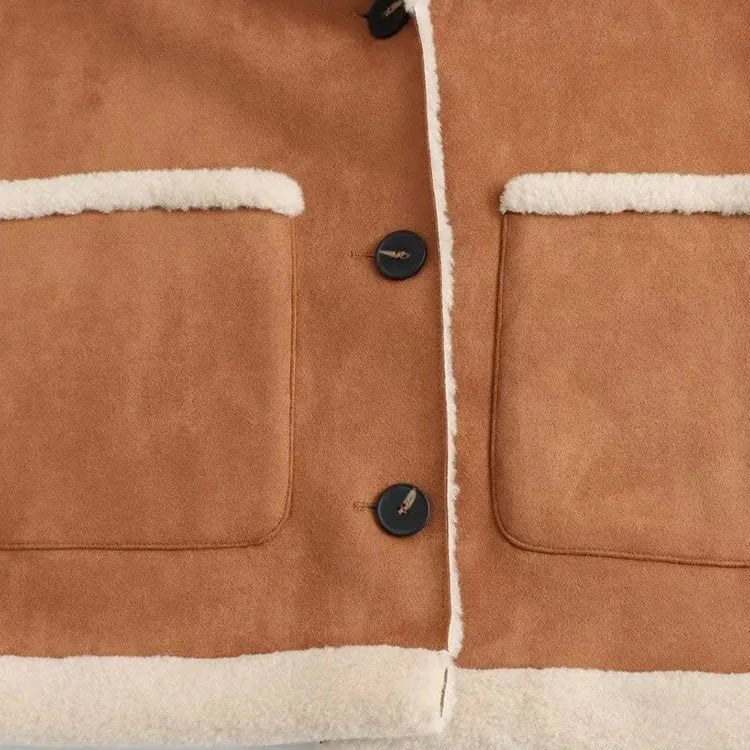 Linnea | Womens Sherpa Lined Shearling Coat