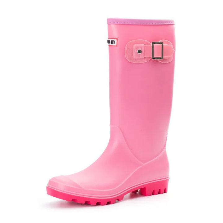 Cameron | Knee High Rubber Rain Boots