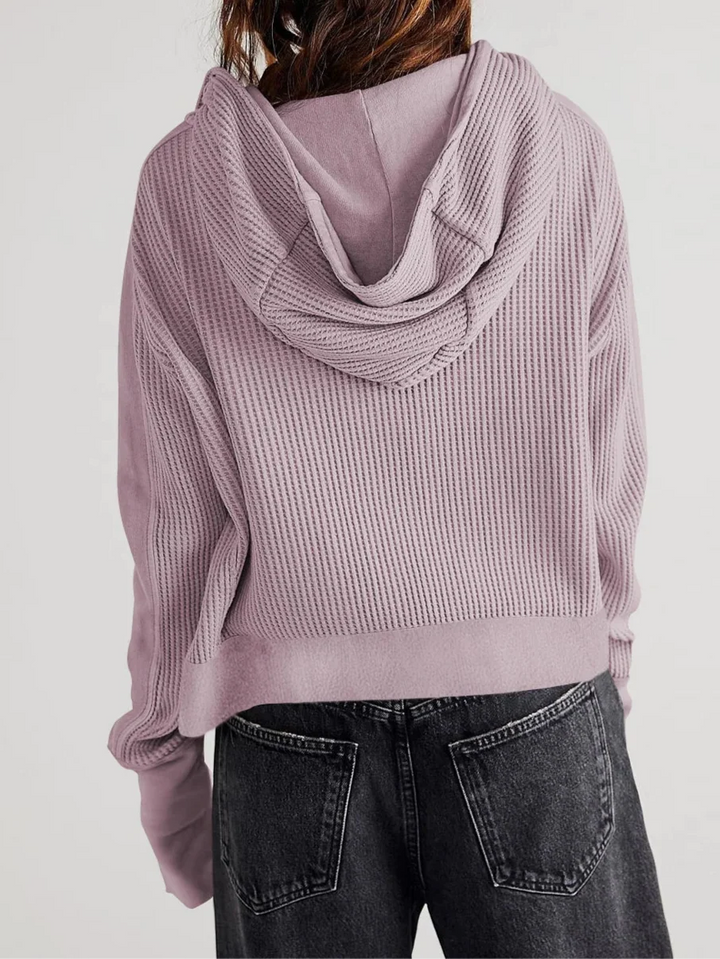 Greta | Relaxed Zip Hooded Jacket