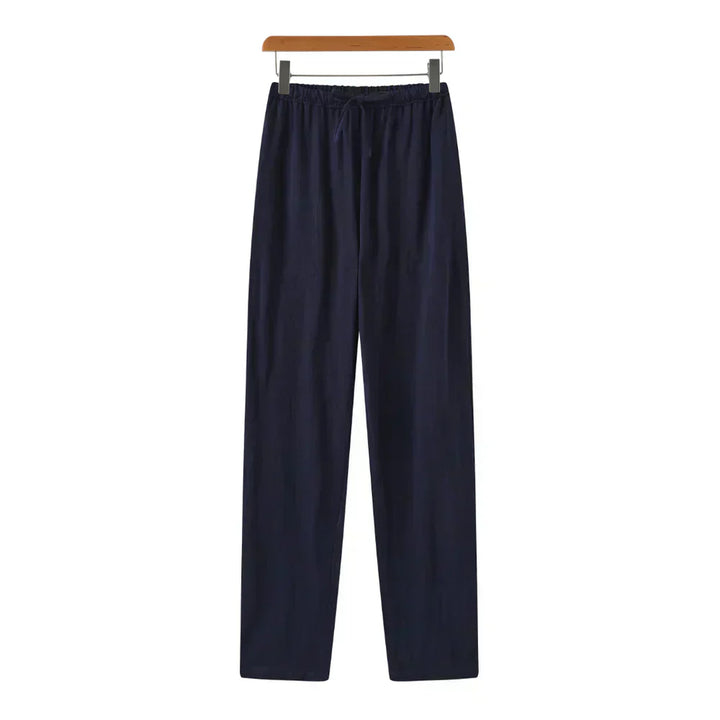 Taylor | Relaxed Fit Linen Drawstring Sweatpants