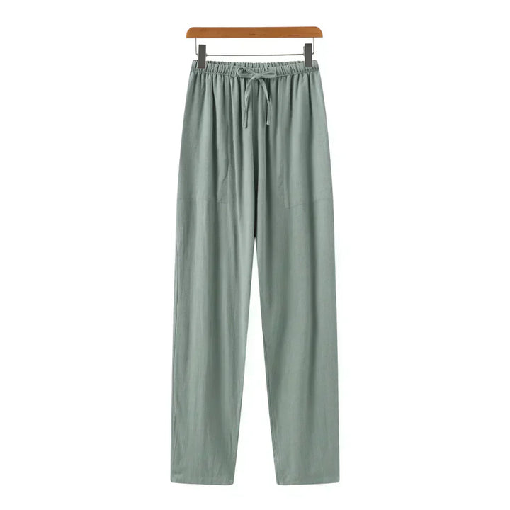 Taylor | Relaxed Fit Linen Drawstring Sweatpants