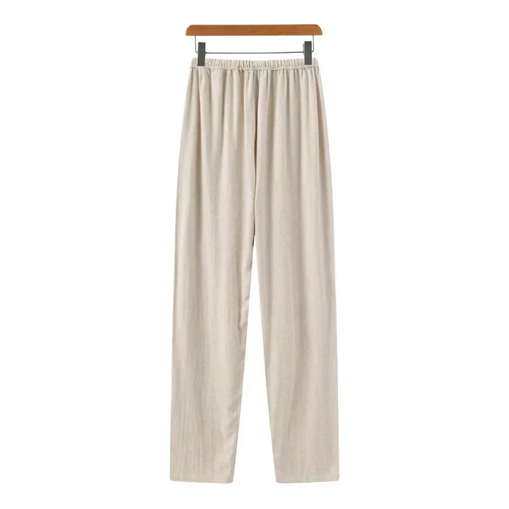Taylor | Relaxed Fit Linen Drawstring Sweatpants