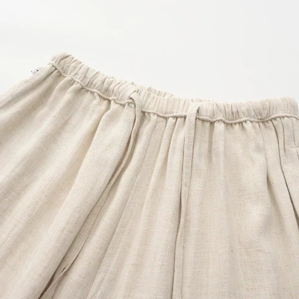 Taylor | Relaxed Fit Linen Drawstring Sweatpants