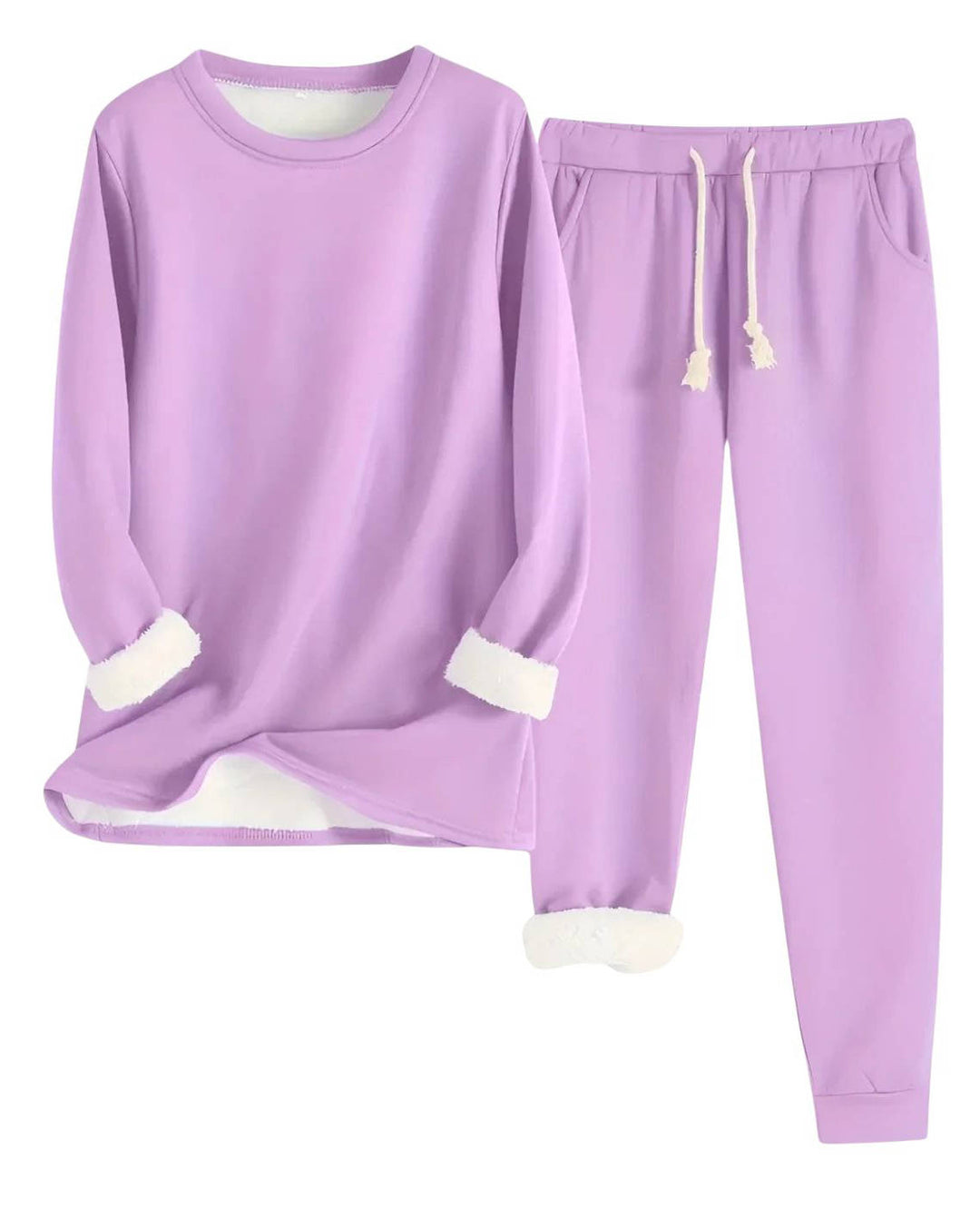 Rowan | Relaxed Fleece Loungewear Set with Pockets