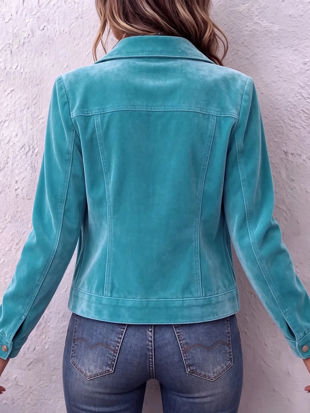 Peyton | Fitted Corduroy Jacket with Buttons